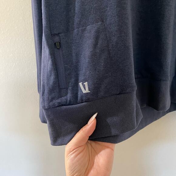 Vuori Ponto Performance Crew in Azure Heather size Medium - Picture 5 of 6